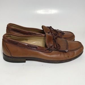 ALLEN EDMONDS Mens Woodstock Kilty Dress Shoes 11D